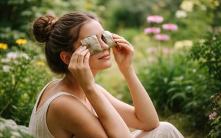 personne-dos-sachets-the-jardin-verdoyant