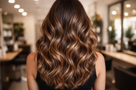 femme-cheveux-boucles-chataigne-salon-coiffure
