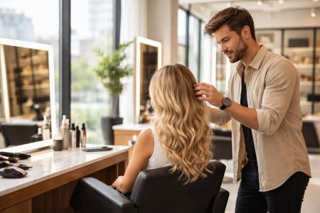 salon-coiffure-moderne-coiffeur-client