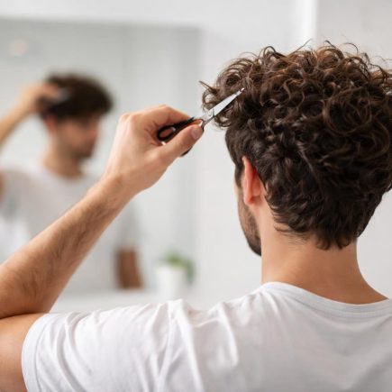 homme-cheveux-boucles-miroir-ciseaux
